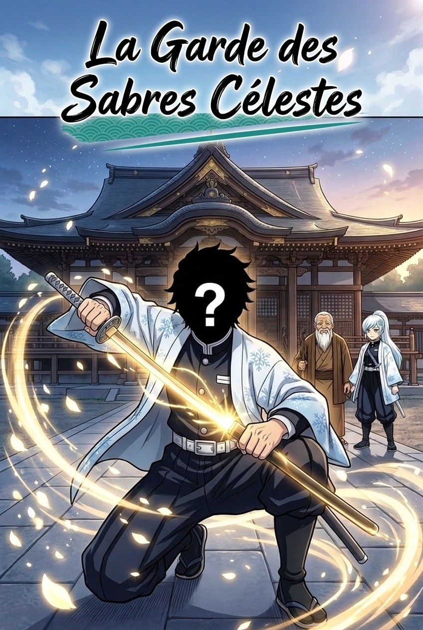 Couverture de la BD personnalisée « La Garde des Sabres Célestes »