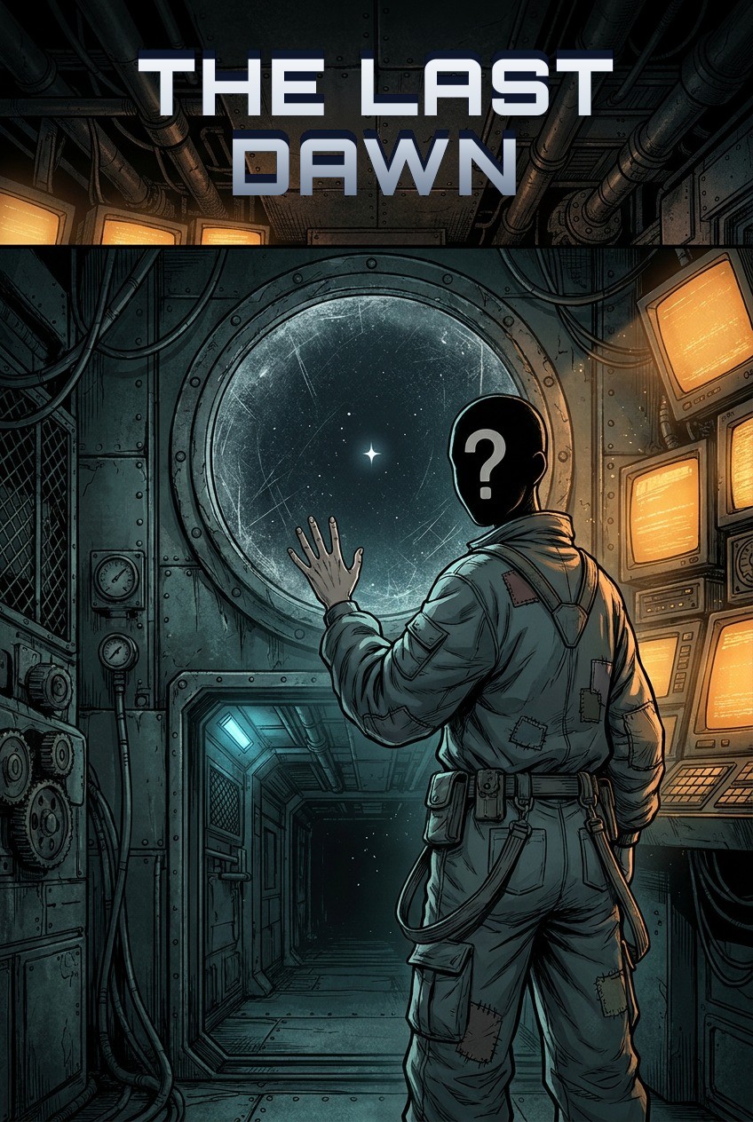 Cover of the personalised comic “The Last Dawn”