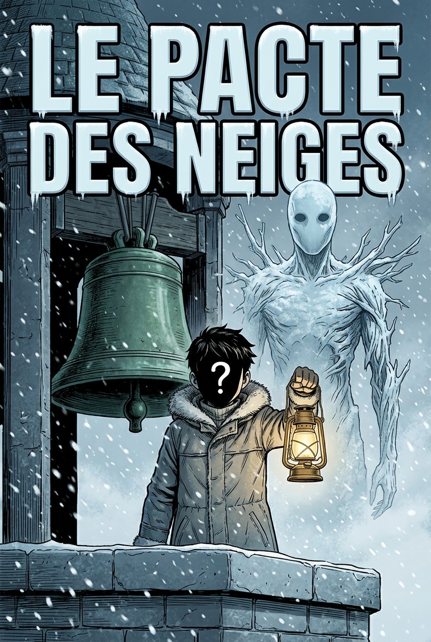 Couverture de la BD personnalisée « Le Pacte des Neiges »