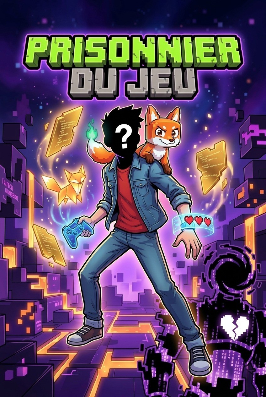 Couverture de la BD personnalisée « Prisonnier du Jeu »