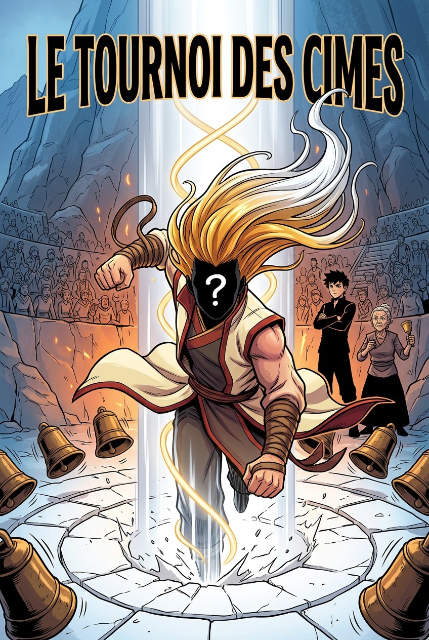 Couverture de la BD personnalisée « Le Tournoi des Cimes »